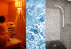 Sauna, jacuzzi, douche